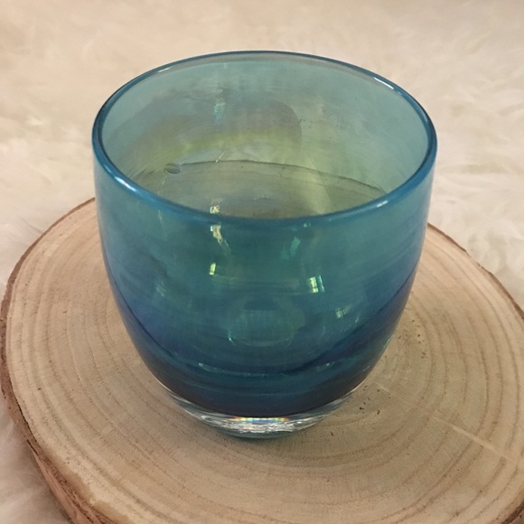 ❌SOLD❌ Blue Exotic glassybaby Handblown Votive - Picture 5 of 8